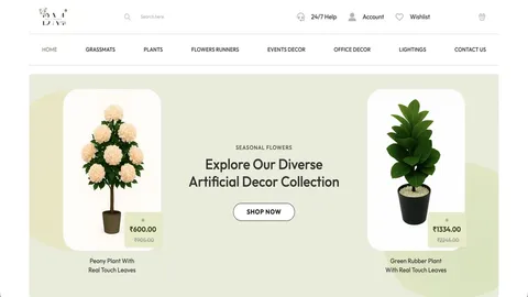 Belle Maison DTC ecommerce storefront built by FactoryJet, ready to add B2B on the same system