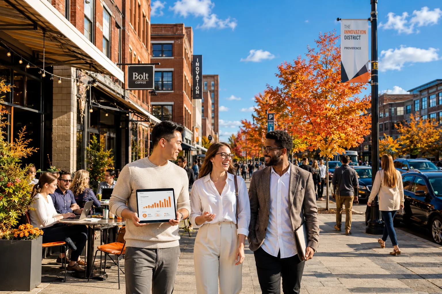 Providence RI knowledge economy businesses, healthcare, biotech, creative agencies, and restaurants that win with local SEO